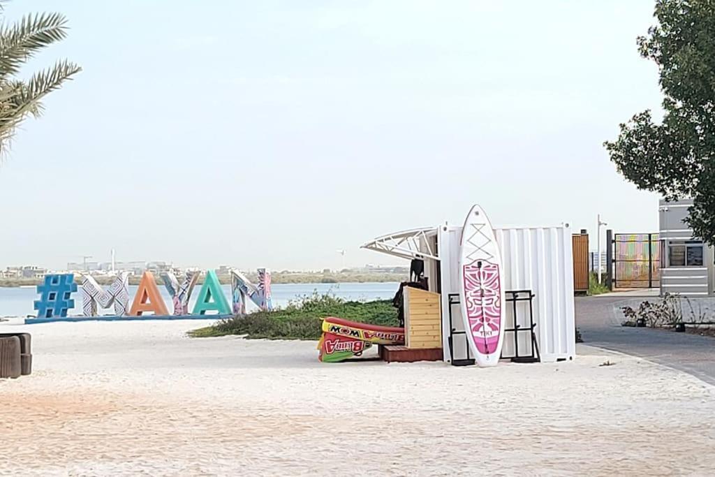 Luxury Apartment In Yas Island Abu Dzabi Kültér fotó